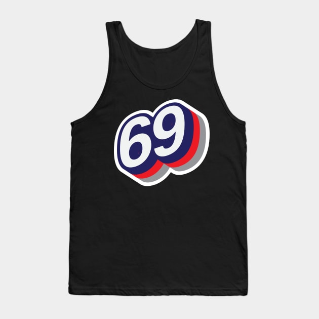 69 Tank Top by MplusC